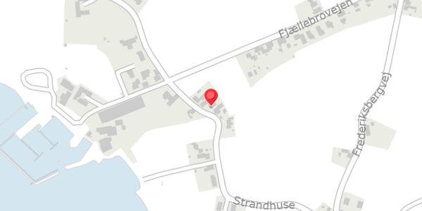 Trafikstøjkort på Strandhuse 44, . , 5600 Faaborg
