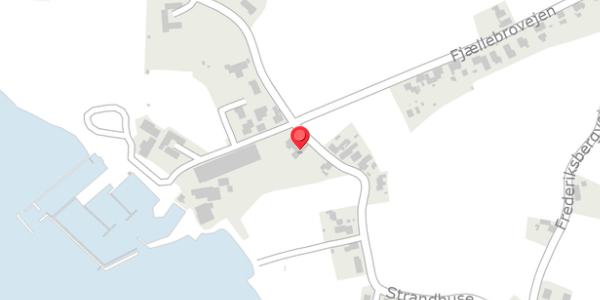 Trafikstøjkort på Strandhuse 45, . , 5600 Faaborg