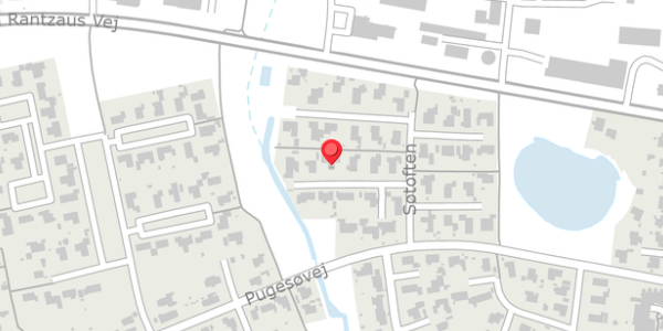 Trafikstøjkort på Søtoften 21, 5600 Faaborg
