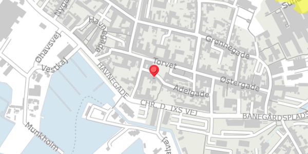 Trafikstøjkort på Torvet 11, 5600 Faaborg