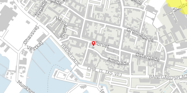 Trafikstøjkort på Torvet 19, . , 5600 Faaborg