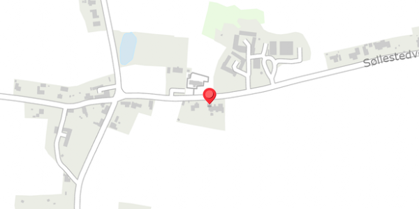 Trafikstøjkort på Søllestedvej 13, 5620 Glamsbjerg