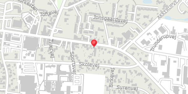 Trafikstøjkort på Algade 13, st. th, 5683 Haarby