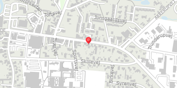 Trafikstøjkort på Algade 17, 5683 Haarby