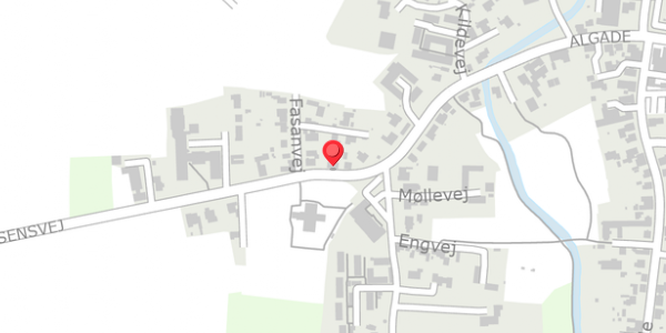 Trafikstøjkort på Algade 62, 5683 Haarby