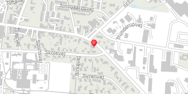Trafikstøjkort på Faaborgvej 2, . , 5683 Haarby