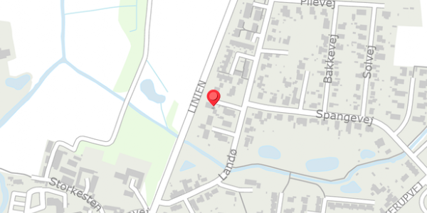 Trafikstøjkort på Landø 21, 5683 Haarby