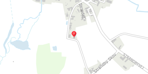 Trafikstøjkort på Strædet 13, . , 5683 Haarby