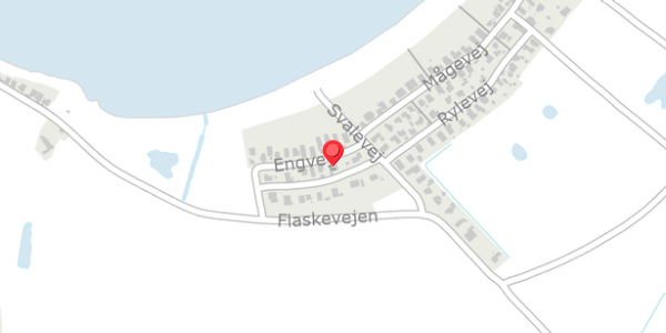 Trafikstøjkort på Engvej 4, 5370 Mesinge