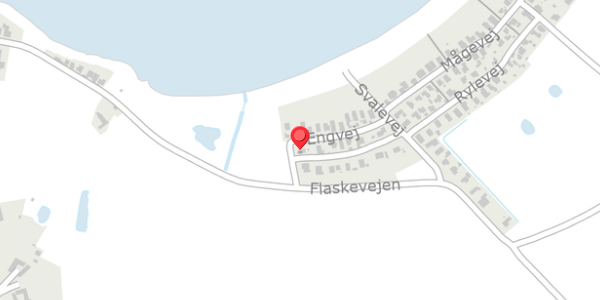 Trafikstøjkort på Engvej 16, 5370 Mesinge