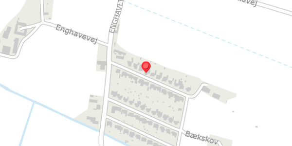 Trafikstøjkort på Bækskov 10, . , 5290 Marslev