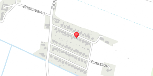 Trafikstøjkort på Bækskov 15, 5290 Marslev