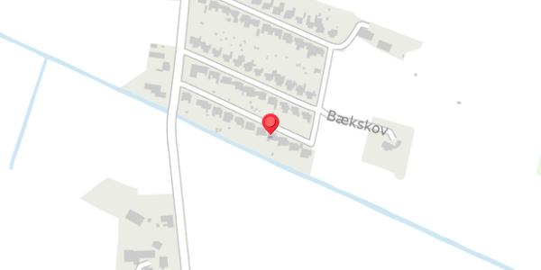 Trafikstøjkort på Bækskov 59, 5290 Marslev