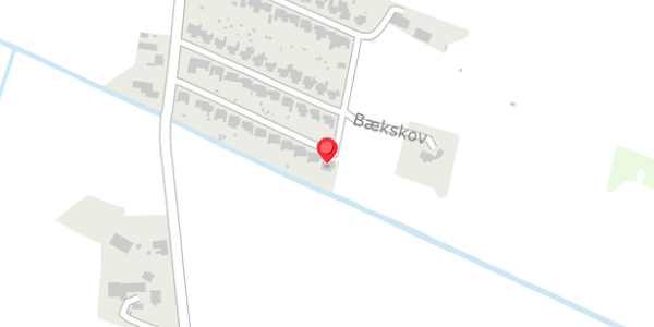 Trafikstøjkort på Bækskov 65, 5290 Marslev