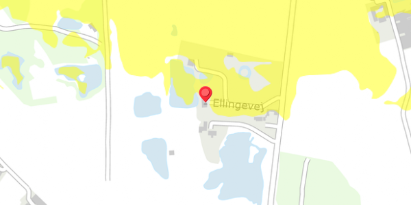 Trafikstøjkort på Ellingevej 11, . , 5550 Langeskov