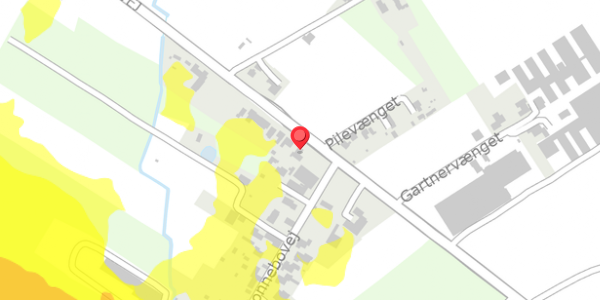 Trafikstøjkort på Odensevej 50, 5550 Langeskov