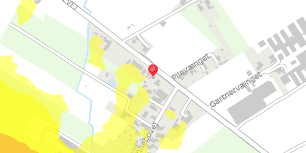 Trafikstøjkort på Odensevej 52, . , 5550 Langeskov