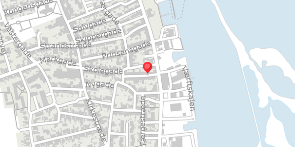 Trafikstøjkort på Fiolstræde 2, . , 5960 Marstal