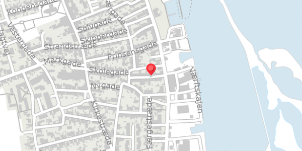 Trafikstøjkort på Fiolstræde 4, . , 5960 Marstal