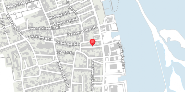 Trafikstøjkort på Fiolstræde 6, . , 5960 Marstal