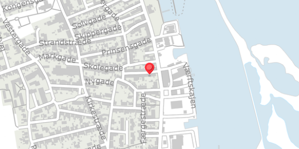 Trafikstøjkort på Fiolstræde 7, . , 5960 Marstal