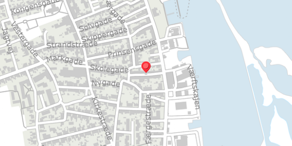 Trafikstøjkort på Fiolstræde 8, . , 5960 Marstal