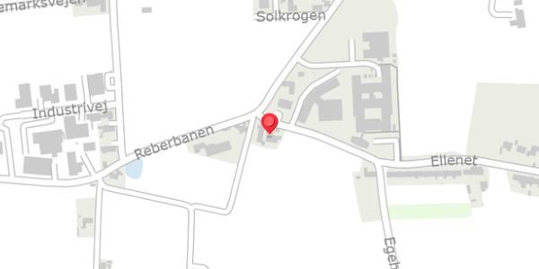 Trafikstøjkort på Egehovedvej 21, 5960 Marstal