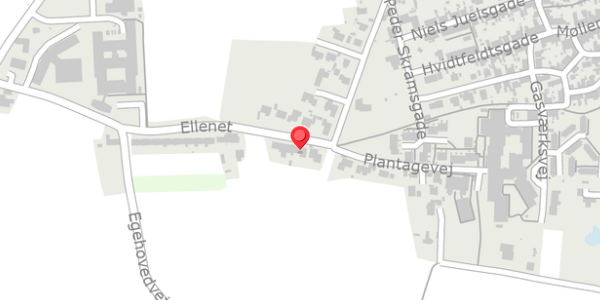Trafikstøjkort på Ellenet 3, 5960 Marstal