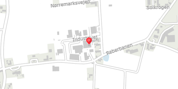 Trafikstøjkort på Industrivej 3, . , 5960 Marstal