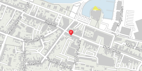 Trafikstøjkort på Algade 68A, 5500 Middelfart