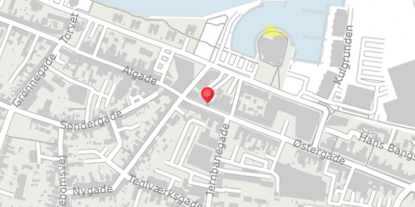Trafikstøjkort på Algade 77, 5500 Middelfart
