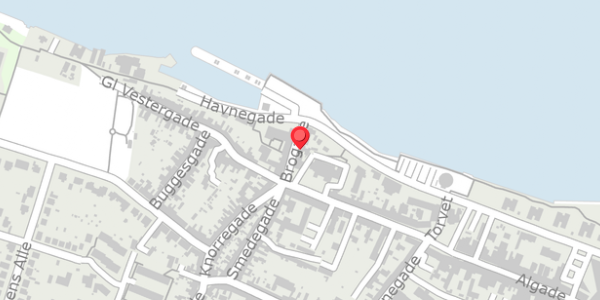 Trafikstøjkort på Brogade 7, . , 5500 Middelfart
