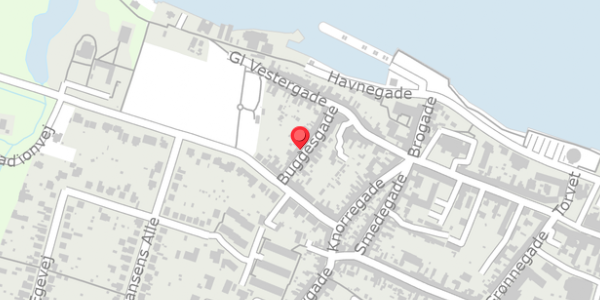 Trafikstøjkort på Buggesgade 22, . , 5500 Middelfart