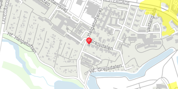 Trafikstøjkort på Grejsdalen 2, . , 5800 Nyborg