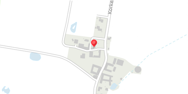 Trafikstøjkort på Korkendrupvej 21, . , 5540 Ullerslev