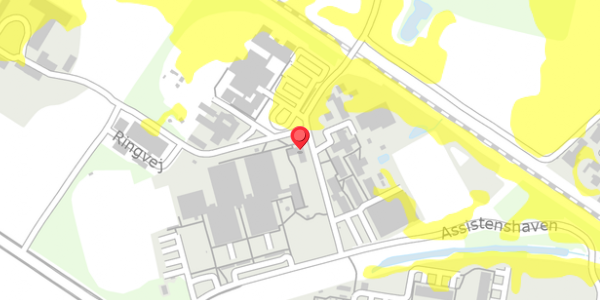 Trafikstøjkort på Ringvej 1D, 5800 Nyborg