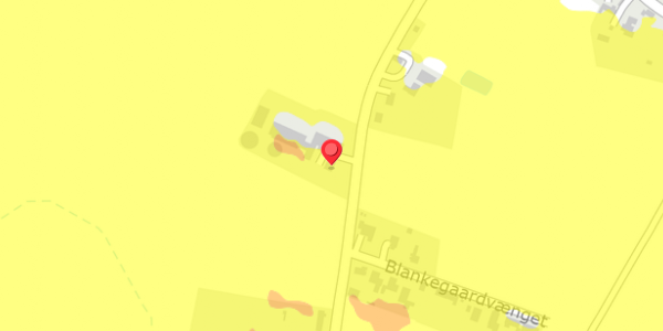 Trafikstøjkort på Blankegaardsvej 31, 5466 Asperup
