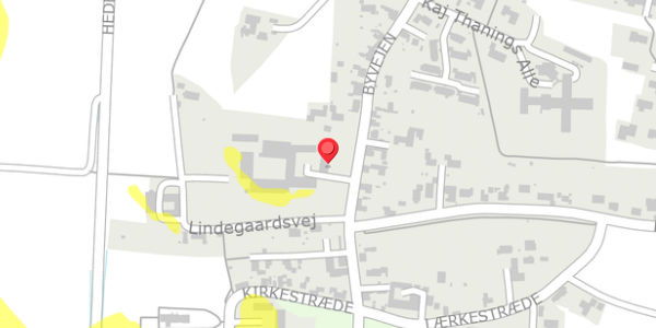Trafikstøjkort på Byvejen 5, 5466 Asperup
