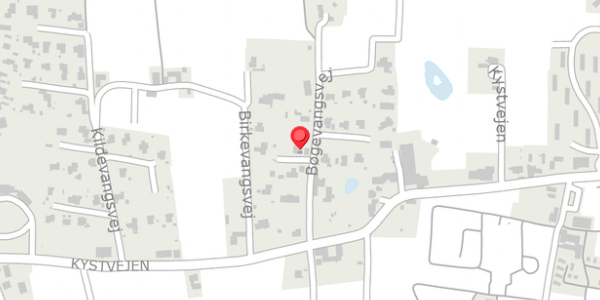 Trafikstøjkort på Bøgevangsvej 13, . , 5466 Asperup