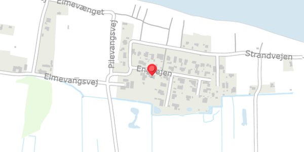 Trafikstøjkort på Engvejen 4, 5466 Asperup