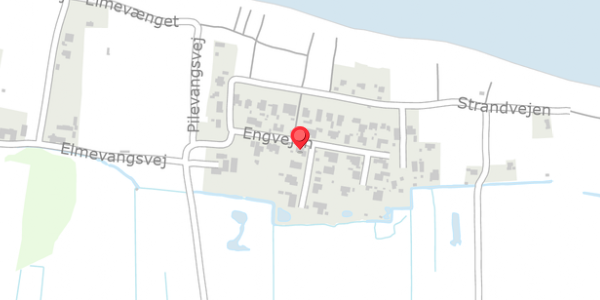 Trafikstøjkort på Engvejen 6, 5466 Asperup