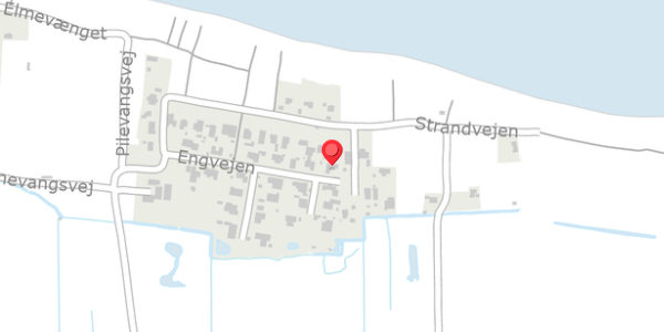 Trafikstøjkort på Engvejen 15, 5466 Asperup