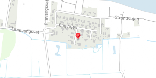 Trafikstøjkort på Engvejen 18, 5466 Asperup