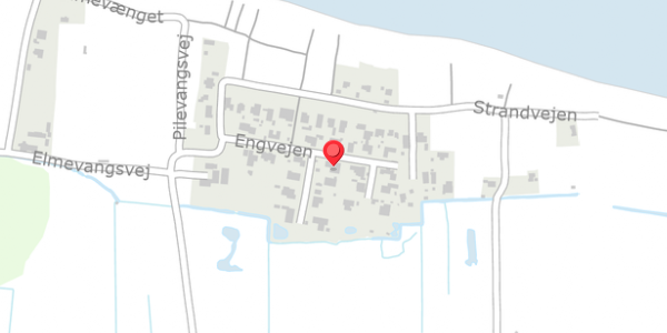 Trafikstøjkort på Engvejen 22, 5466 Asperup