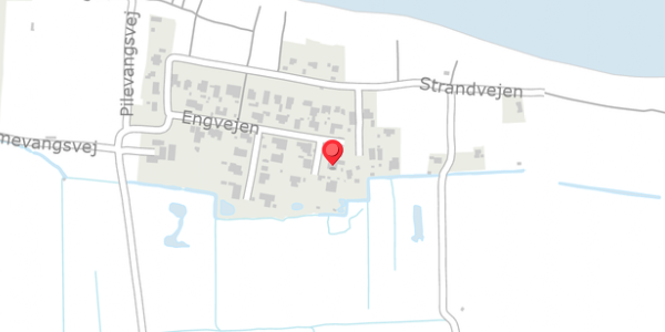Trafikstøjkort på Engvejen 34, 5466 Asperup