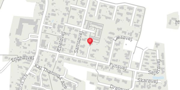 Trafikstøjkort på Fynsvej 5, . , 5466 Asperup