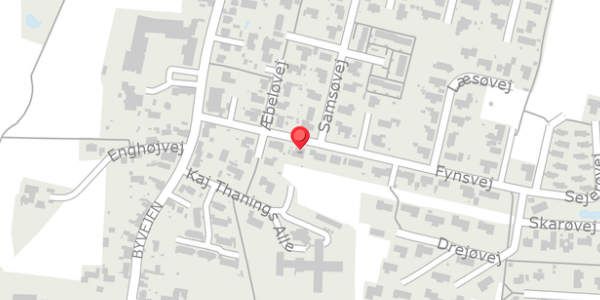 Trafikstøjkort på Fynsvej 10, 5466 Asperup