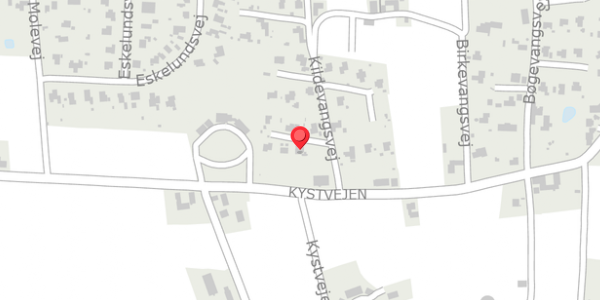 Trafikstøjkort på Kildevangsvej 1, 5466 Asperup