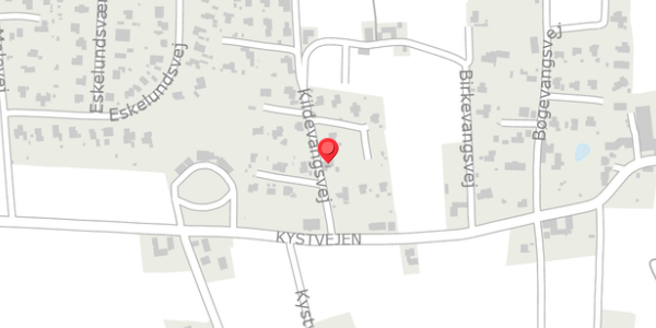Trafikstøjkort på Kildevangsvej 4, 5466 Asperup