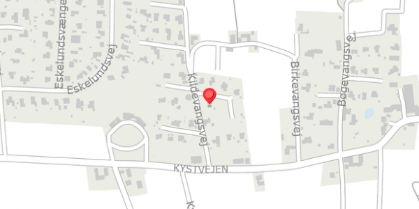 Trafikstøjkort på Kildevangsvej 6, 5466 Asperup